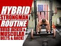 Shoulders & Back Hybrid Strongman Conditioning Workout | Chandler Marchman
