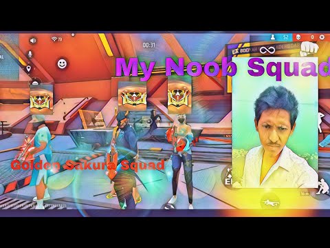 Grandmaster Golden Sakura Squad Mere Lobby Me First Time Aaya 😈😱 ll @Shambhutharu4464