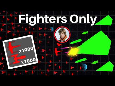 Star Wars: Empire At War, but I can only use starfighters