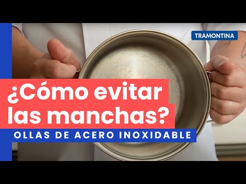 ¿Por qué la olla de acero inoxidable está manchada? | Tramontina