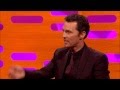 Matthew McConaughey explains how the famous humming from Wolf of Wall Street is because of him & Leo
