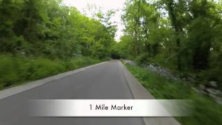 preview picture of video 'Kokosing Gap Trail 1.5 Mile Ride From Mount Vernon To Historic Railroad Bridge May 18th, 2012.mov'