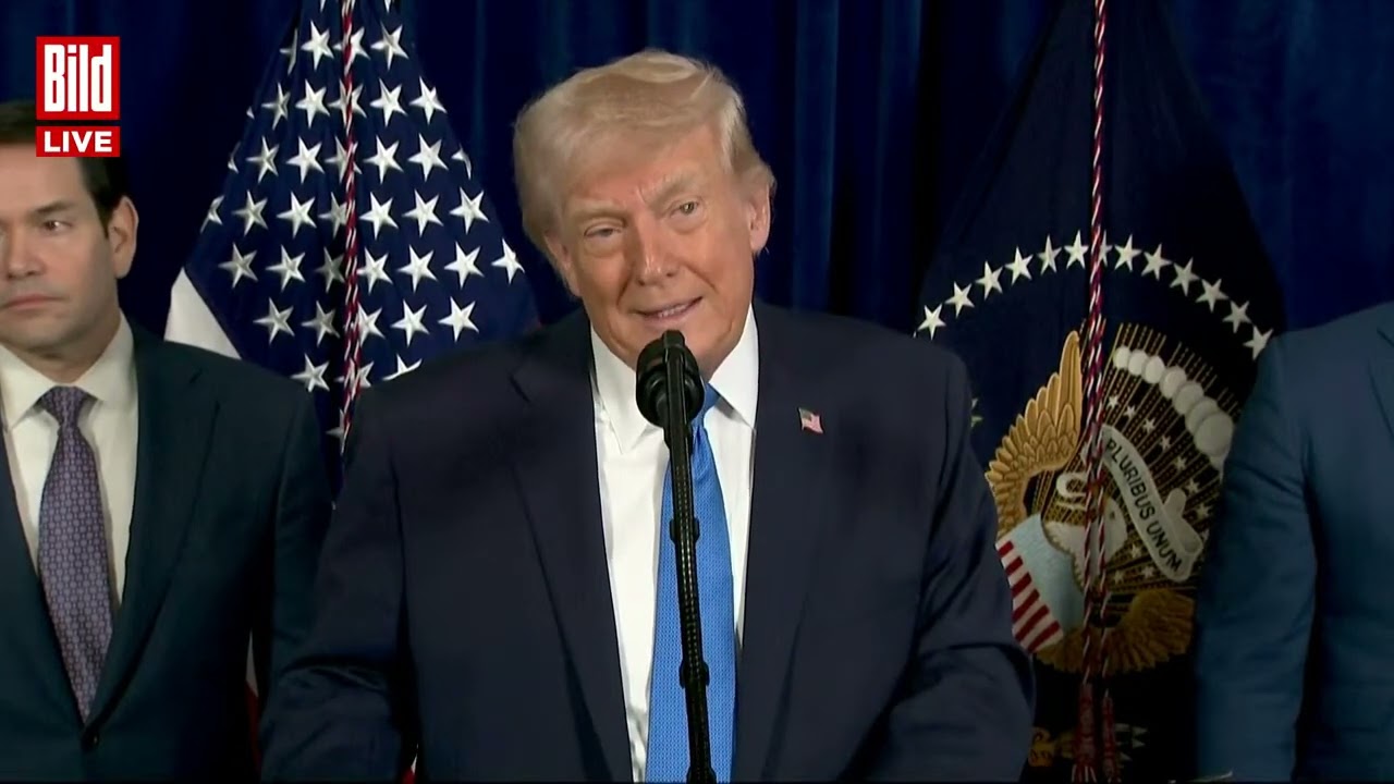 TRUMP ZUM US-ANGRIFF AUF VENEZUELA: Das komplette Statement des US-Präsidenten zur Festnahme Maduros