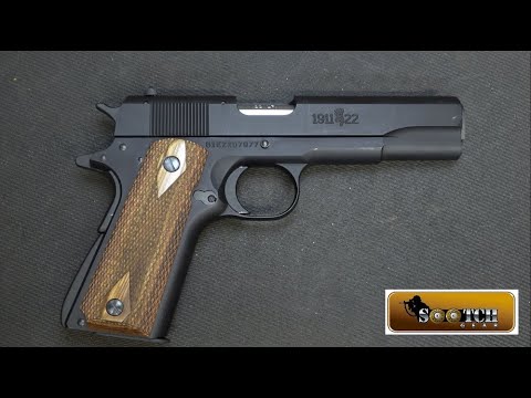Browning 1911-22 Pistol Review