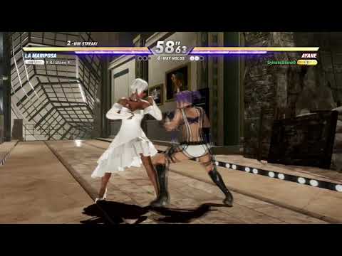 X RJ Stone X (La Mariposa) VS SylvaticStone0 (Ayane) [Dead or Alive 6]