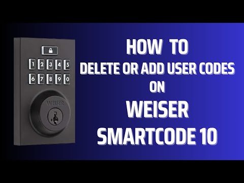 Weiser Smart Code 10 Add User Code
