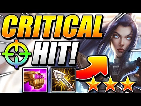 HUGE CRITS ⭐⭐⭐ 6 CHRONO SNIPERS! - TFT Teamfight Tactics Best Comps Guide 10.9 Galaxies SET 3 Mobile