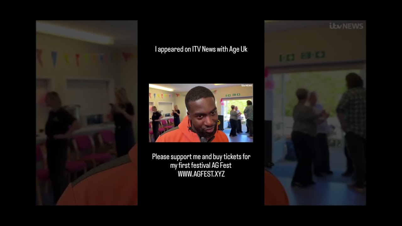 I appeared on ITV News with age_uk and omazeuk The energy levels were high and it was great to see