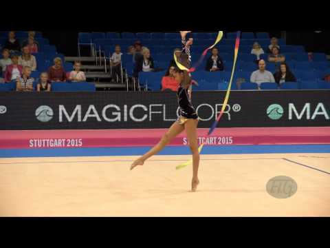 Shasangari Sivaneswary NAGARAJAN (MAS) 2015 Rhythmic Worlds Stuttgart - Qualifications Ribbon