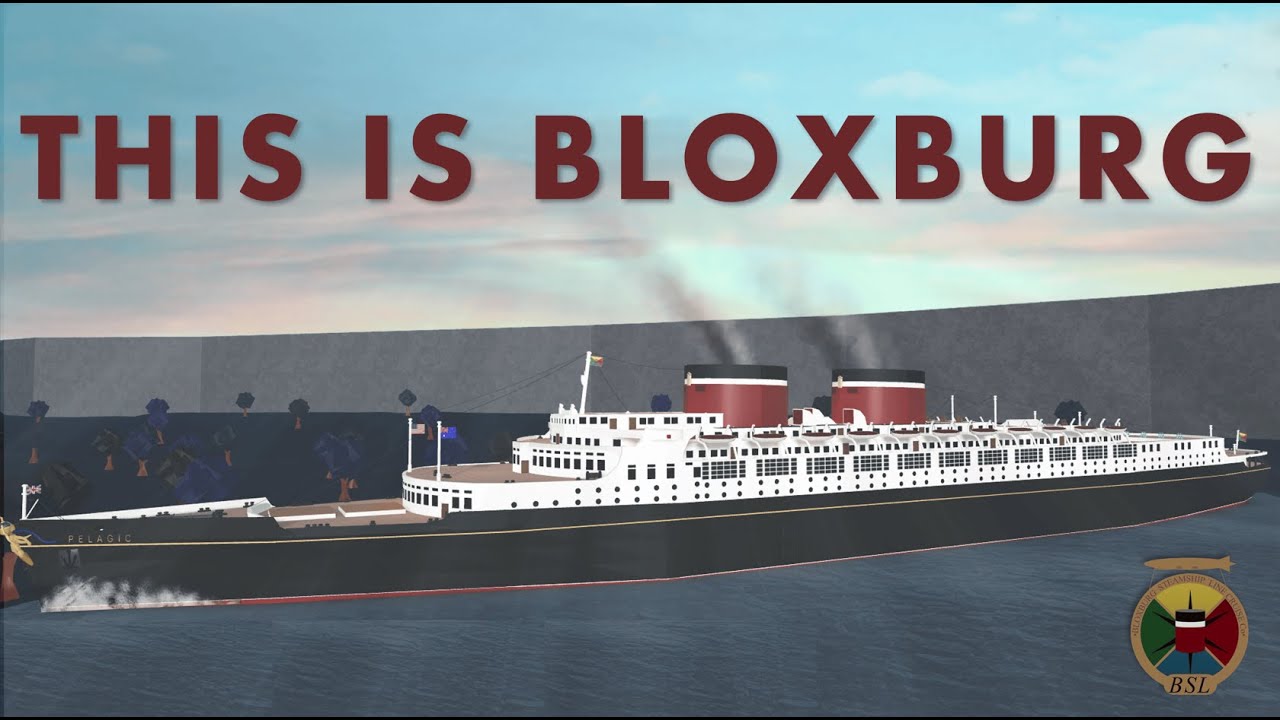 How I built an ocean liner in BLOXBURG