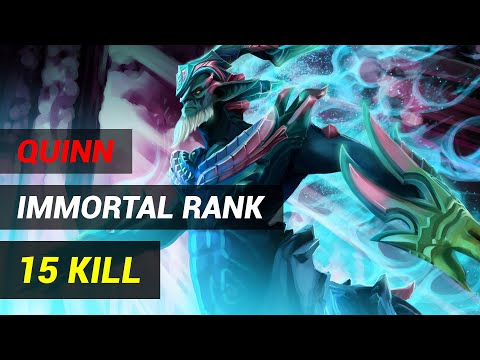 QUINN LESHRAC - 15/1/7 - Dota 2 Full Gameplay