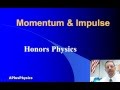 High School Physics Momentum Impulse