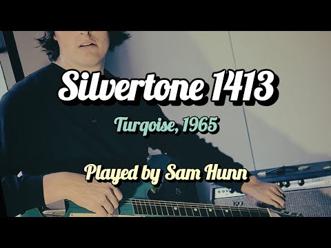 Silvertone 1413 Turquoise 1965 image 26