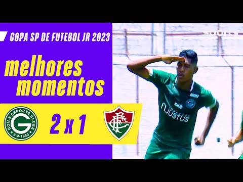 Gols e lances de Goiás x Fluminense