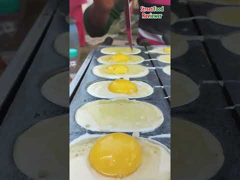 A delicious cake made with eggs #streetfoodreviewer #streetfood #bdstreetfood #shorts #shortsfeed