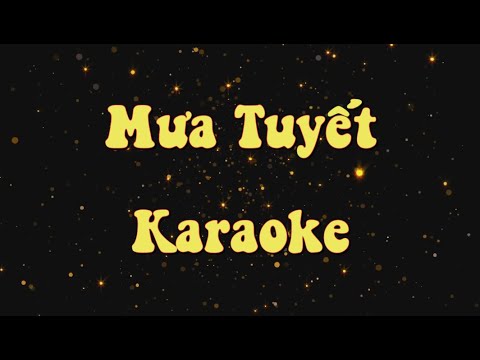 Mưa Tuyết | Karaoke_Eb | Tone nam | Jimmy Nguyễn