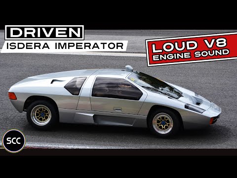 ISDERA IMPERATOR 108i driven in top gear - Spa Francorchamps - Loud V8 sound - Mercedes-Benz