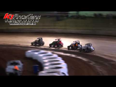 Compact Speedcars - A-Main - Charlton Raceway - 01.12.12