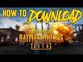 HOW TO DOWNLOAD PUBG LITE PC (2020)(TAGALOG)