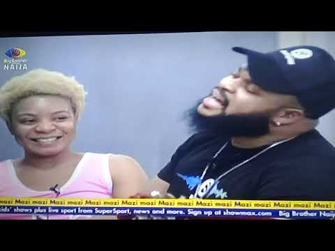 WHITEMONEY SING FOR QUEEN TELL HER HOW AMAZING SHE IS!!! #BBNaijaseason6 #whitemoney!!!