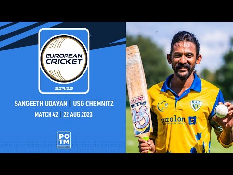 POTM: S.Udayan - USGC vs RCD  | Highlights | ECS Germany, Dresden | 22 Aug 2023 | ECS23.753