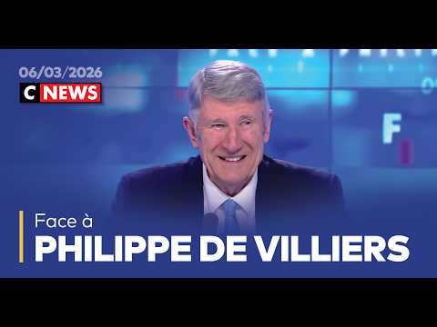 Face à Philippe de Villiers / 6 mars 2026 (CNews)
