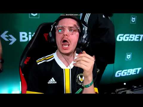 Apex reaction to ZywOo's clutch.  PGL Major Antwerp 2022
