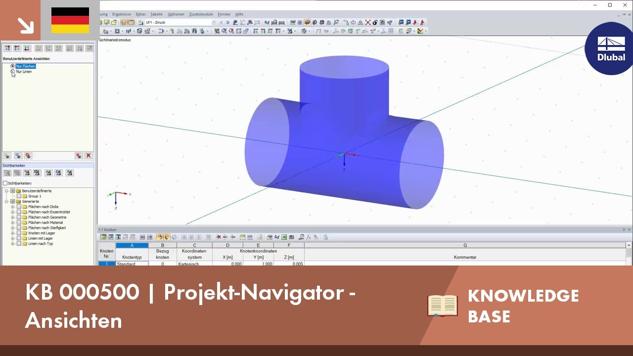 KB 000500 | Projekt-Navigator - Ansichten