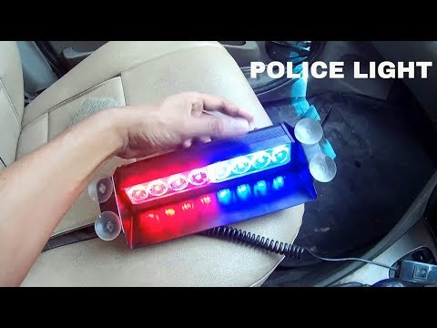 Police Light for Cars, Truck & Tractor