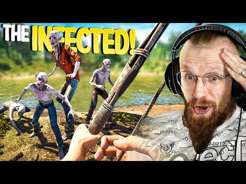 A ZOMBIE HORDE FOUND MY SURVIVAL SHELTER! - The Infected 2022 | EP 3