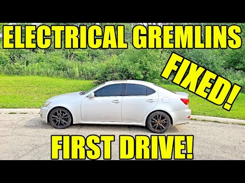 My Free Lexus Was An Electrical Nightmare But I Fixed EVERYTHING For Cheap! DIY Fixes & First Drive!