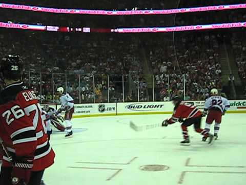 NY Rangers vs NJ Devils--Goal Rangers Open Net!!!