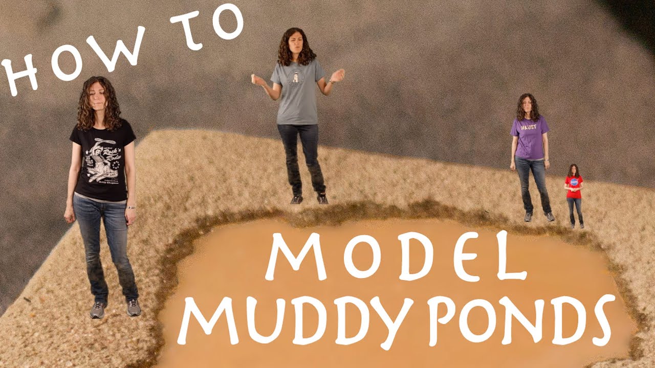 How to model a muddy pond