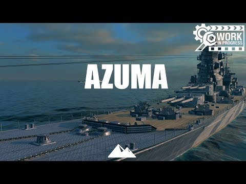 AZUMA TX, allererstes Gefecht...WTF! - World of Warships | [Preview] [Deutsch] [60fps]