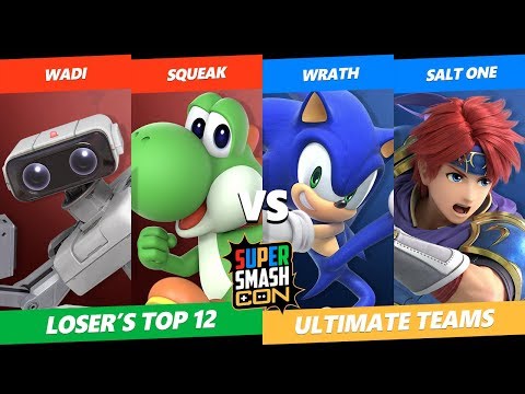 SSC 2019 SSBU Teams -  WaDi & Squeak VS  Wrath & Salt One - Ultimate Loser's Bracket
