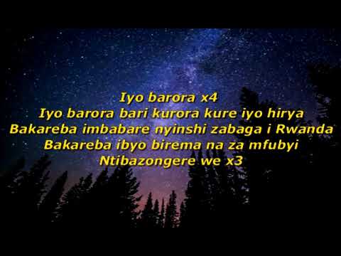 IYO BUMVA lyrics: Jean Baptiste BYUMVUHORE