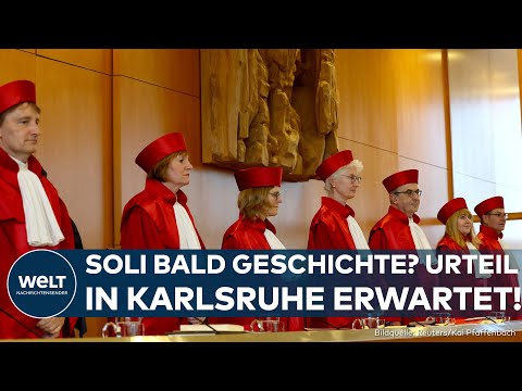 KARLSRUHE: Bundesverfassungsgericht urteilt über den Solidaritätszuschlag