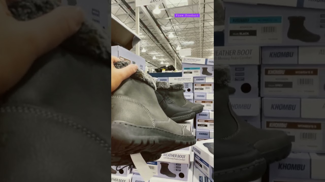 KHOMBU LADIES ALL WEATHER BOOT $ 6.00 OFF $ 20.99 WITH MEMORY FOAM COMFORT #Shorts@KY@JennaHo