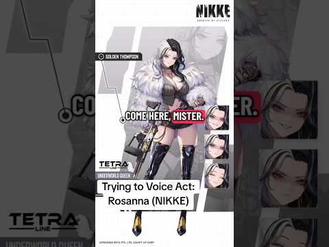 ロザンナ役に挑戦！NIKKEの声優体験記