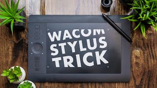 Work FASTER With This Wacom Tablet TRICK!