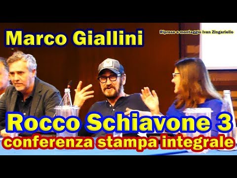 Rocco Schiavone 3, full press conference with Marco Giallini and the cast