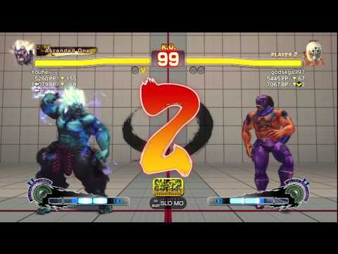 SSF4 AE Ver. 2012: Youhei-_- [Oni] vs. GODSEGA [El Fuerte] - PSN Ranked Match