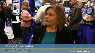 Mary Anne Aden Likes QQQ, Gold