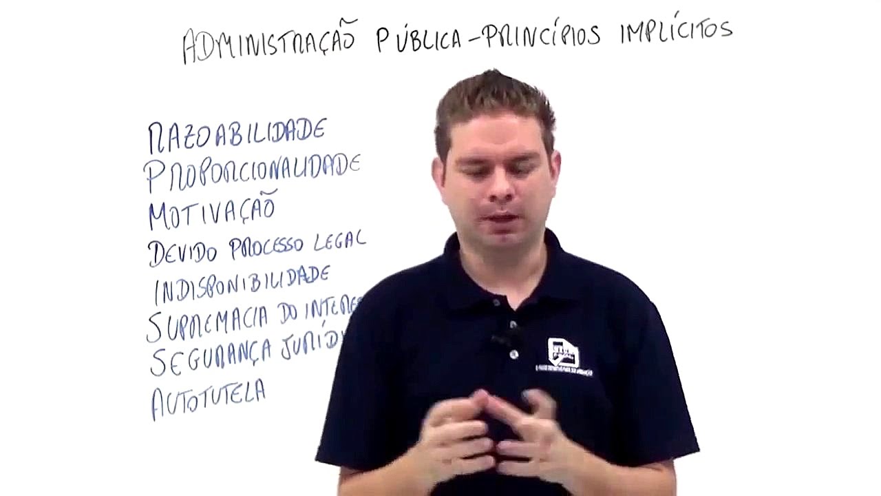 Principios Implícitos da Administração Pública - Curso de Direito Administrativo