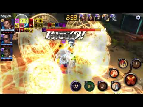 Marvel Future Fight T3 Dr. Strange vs WBU Cull stage 92