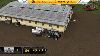 How to get milk tank in Farming Simulator 14 || Timelapse #36