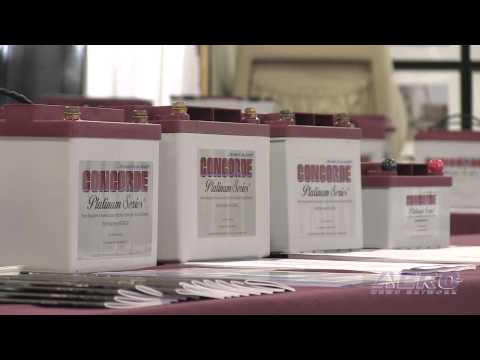 Aero-TV: New Aircraft Battery Technologies -- Expertise From Concorde Batteries