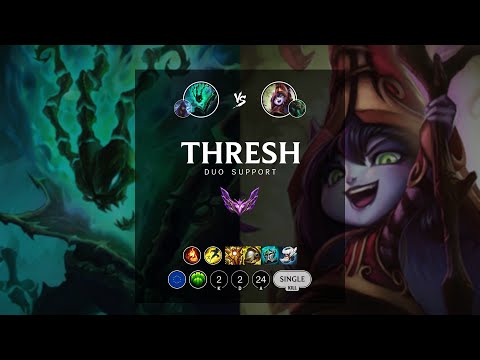 Thresh Support vs Lulu - EUW Master Patch 12.12