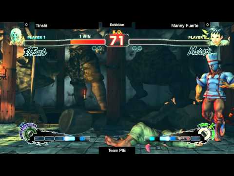 SSF4AE Team Pie Tourney - Manny Fuerte (El Fuerte) vs Tinshi (Makoto)