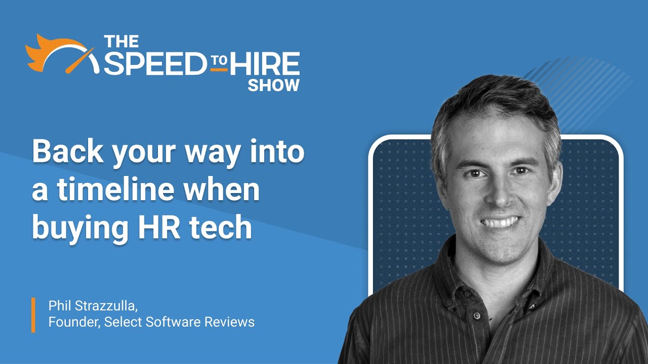 Back your way into a timeline when buying HR tech